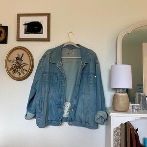 Pilcro Anthropologie Denim Jacket XL